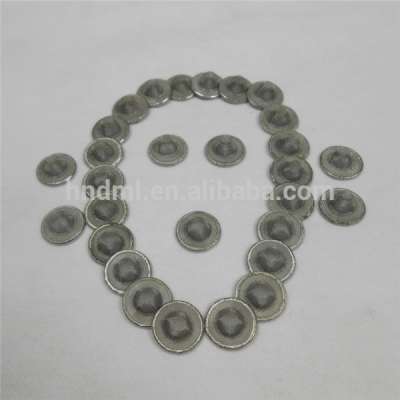 Stainless steel button filter SS mini filter disc